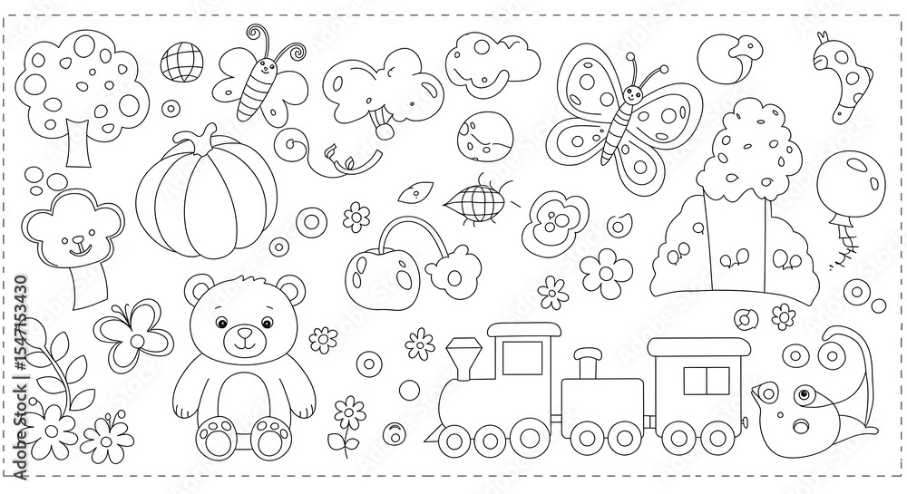 hand drawn vector set of animals drawing book hand drawn vector set of animals drawing book