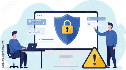Cybersecurity and Data Breach Prevention: Protecting Digital Information with Firewall and Antivirus Software, Online Security Measures, and Network Threat Detection Systems.
