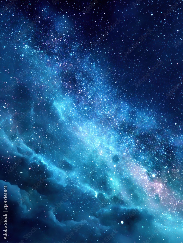 Fototapeta premium Deep space nebula (8)