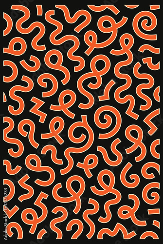 abstract seamless pattern with circles