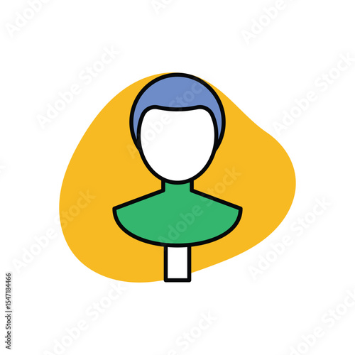 Sculpture Icon vector stock illustration