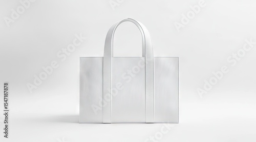 Wallpaper Mural White tote bag, simple design Torontodigital.ca