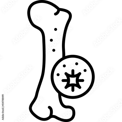 Bone Infection Icon