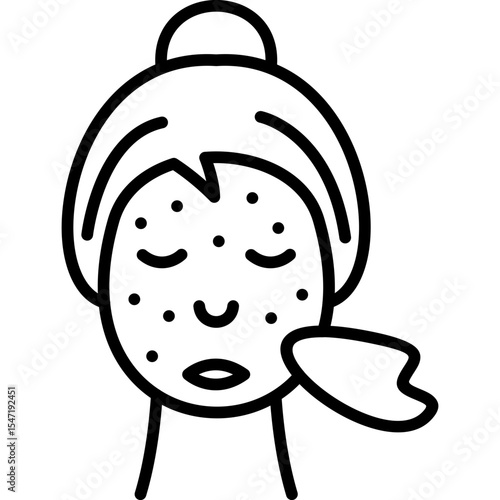 Gua Sha Tool Icon