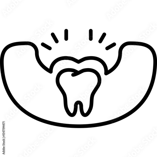 Tooth Enamel Icon