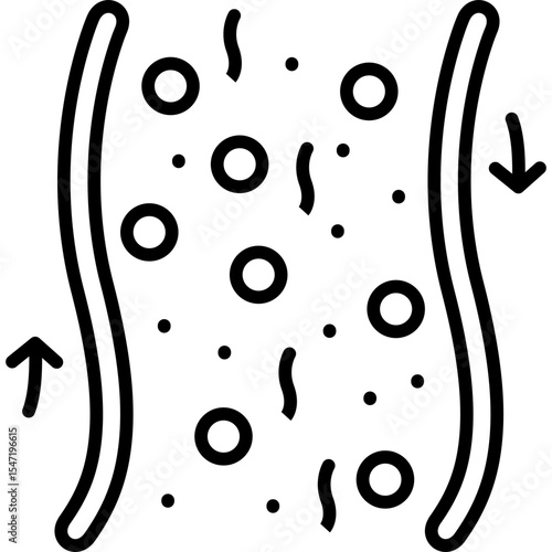 Blood Flow Icon