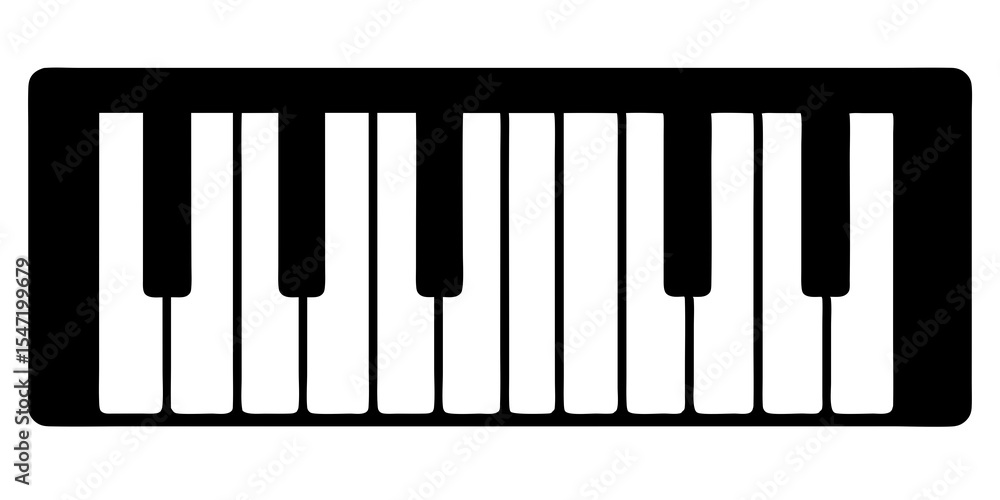 piano keys vector illustration piano keys vector illustration