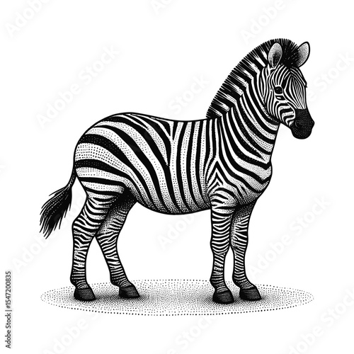 zebra vector illustration