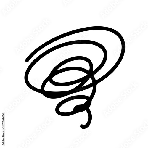 Image icons of worry and dissatisfaction. Icon illustration of mopey and stressed emotions. Hand drawn vector illustration.