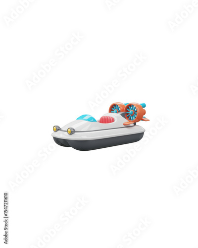 Water scooter with diving gear