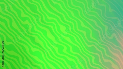 Abstract green wavy pattern background with smooth gradients for creative design use