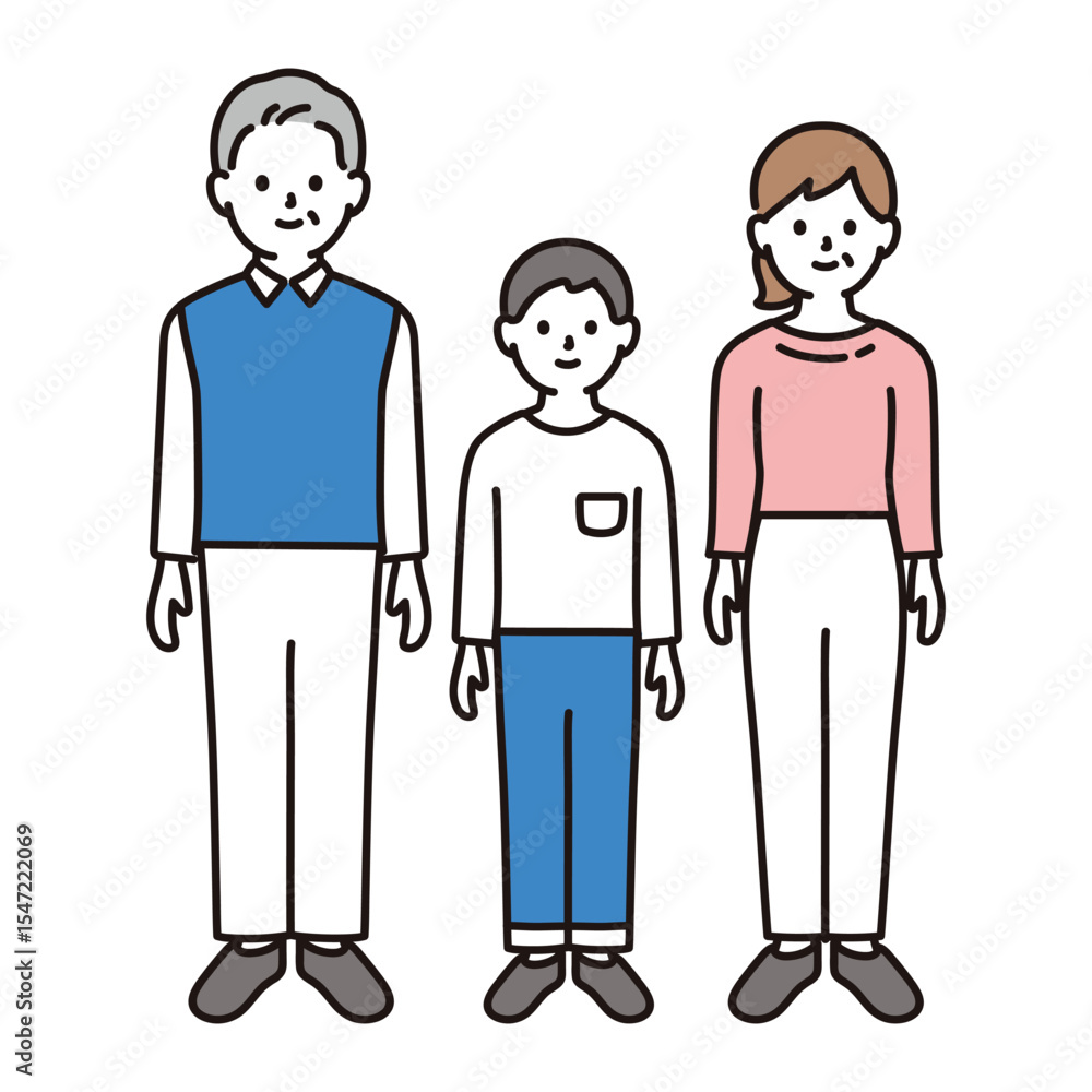 Fototapeta premium People Vector Illustration – Boys and Girls in Various Professions and Occupations like doctor, engineer, chef, teacher, firefighter, police officer, scientist, artist, pilot, and more.