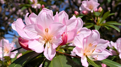 Rhododendron arboreum,flower in spring