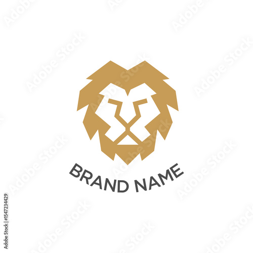 Regal Leo Crest Logo – Majestic Lion Head Emblem