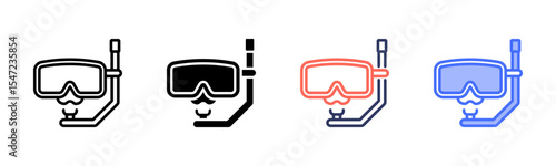 Diving Mask Icon