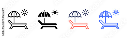 Deck Chair Icon