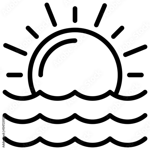 Sunset Icon
