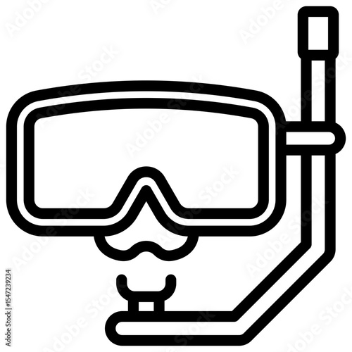 Diving Mask Icon