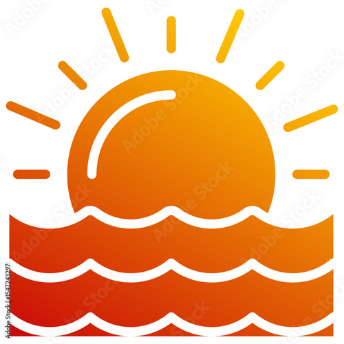 Sunset Icon