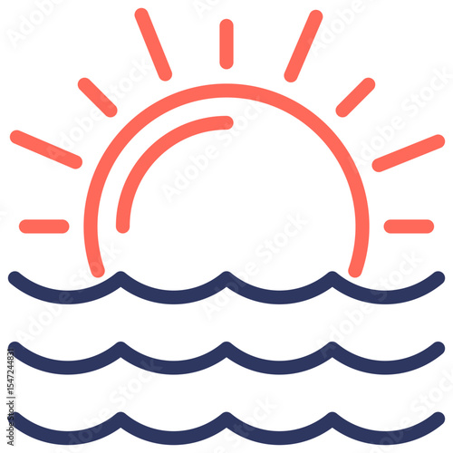Sunset Icon