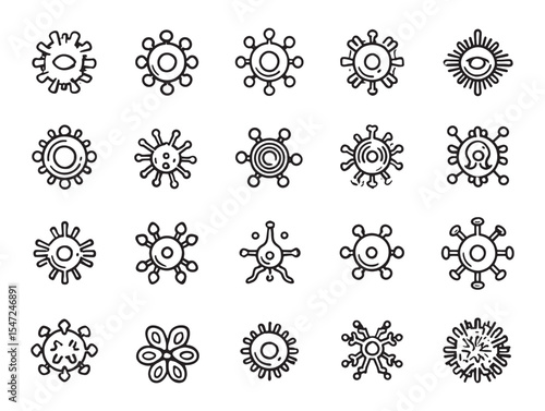 Virus Microbe Invade Cells Multiply Rapidly