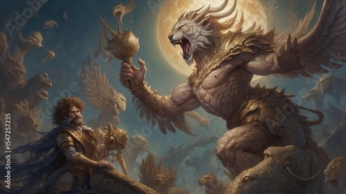 mythological duel