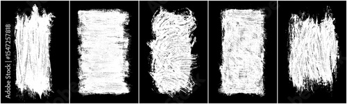 Сhalk texture vector. Сrayon doodle effect. Chalk background set. Illustration, Eps 10.