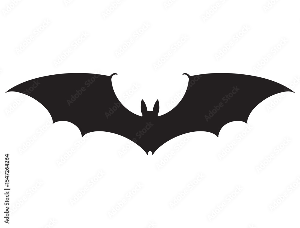 Obraz premium BAT SILHOUETTE