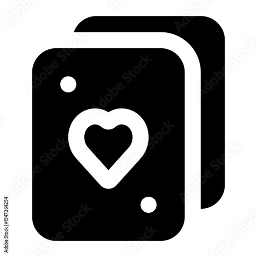 poker icon for illustration