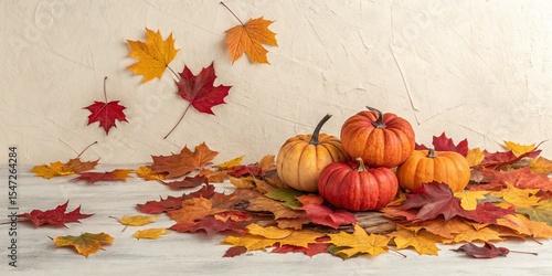 Autumn Still Life Pumpkins ...