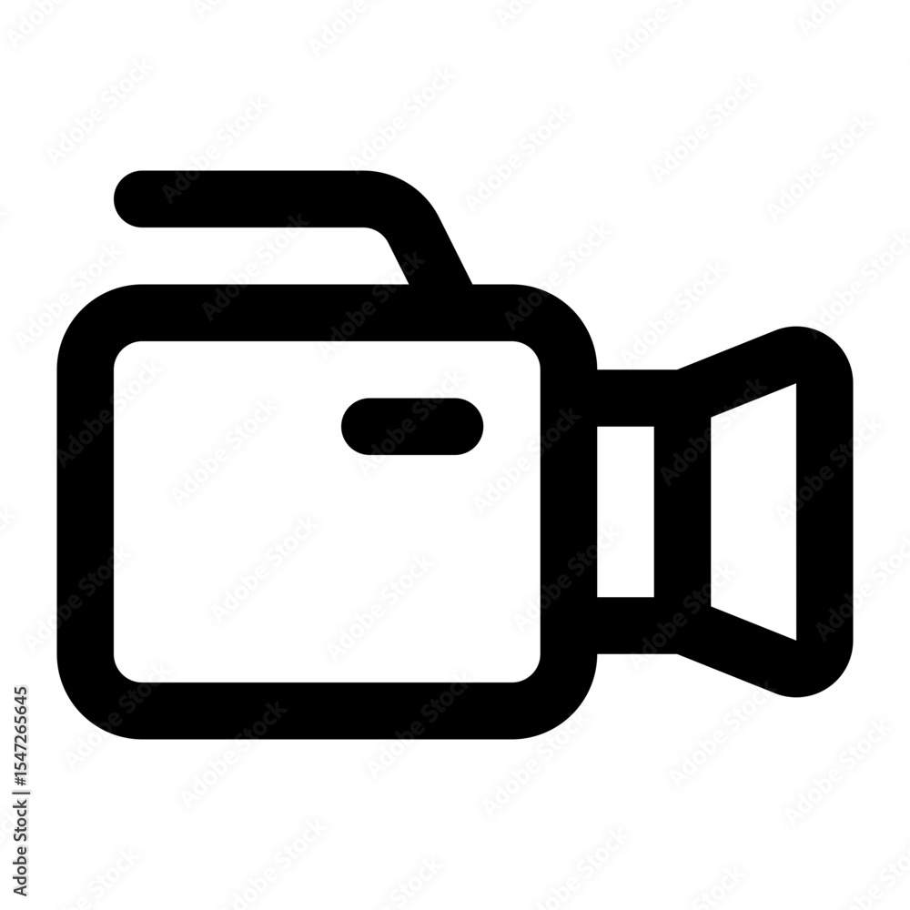 camera video icon for illustration camera video icon for illustration