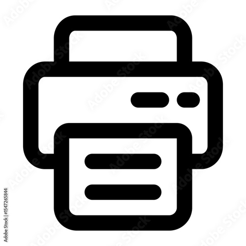 printer icon for illustration