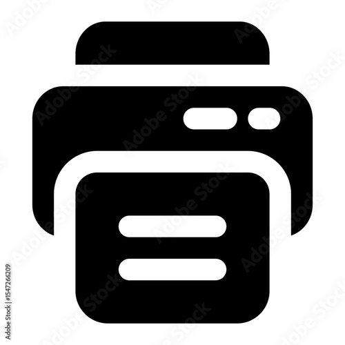 printer icon for illustration