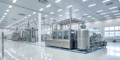 Modern Cleanroom Beverage P...