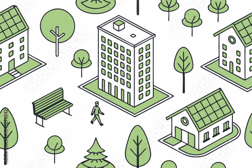 green city landscape