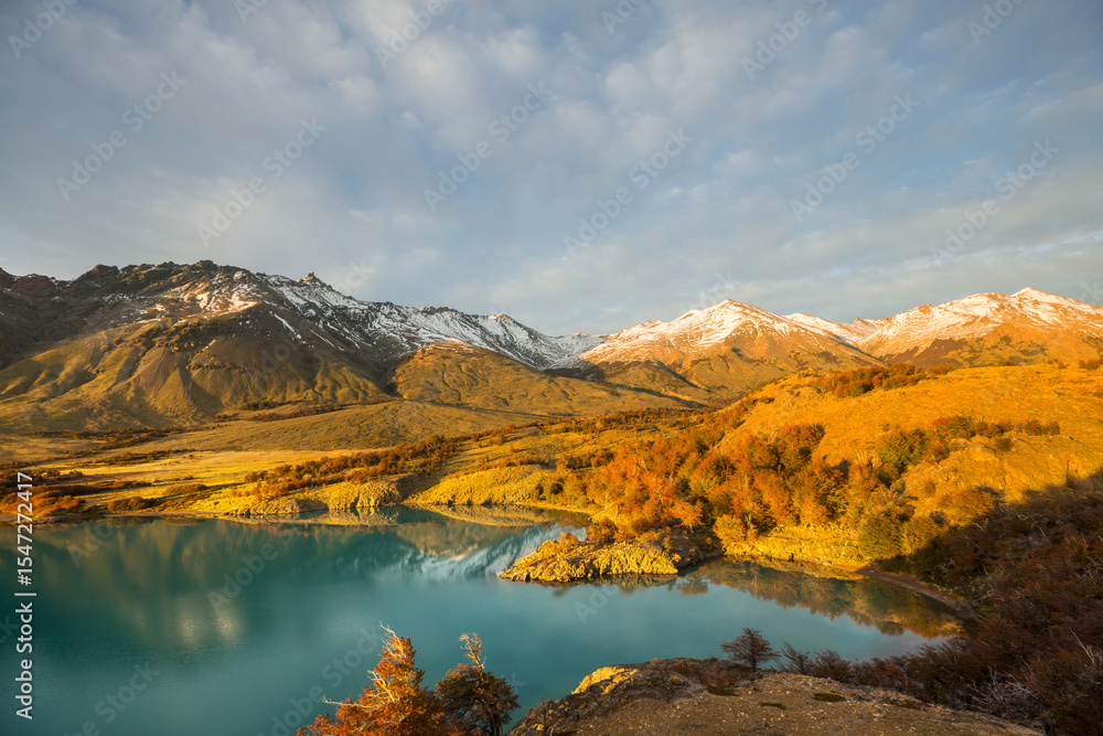 Obraz premium Autumn in Patagonia