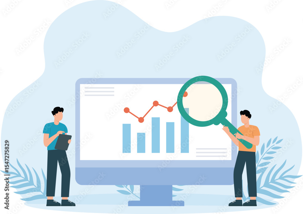 Market Review,concept of website data analysis, web analytics, SEO audit report, marketing strategy.
Market Review,concept of website data analysis, web analytics, SEO audit report, marketing strategy.