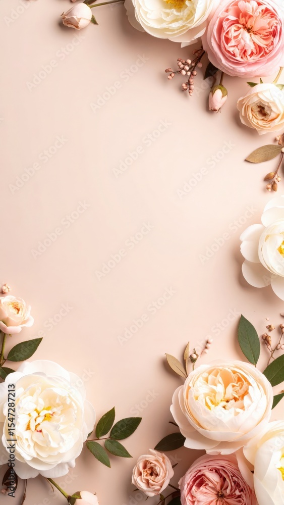 Elegant floral arrangement studio setting photography soft pastel background close-up view nature's beauty Elegant floral arrangement studio setting photography soft pastel background close-up view nature's beauty