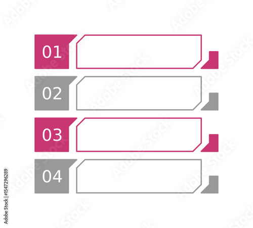 Abfolge von vier Punkten