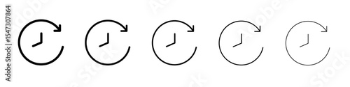 counterclockwise rotation icon flat illustration set logo Free Download counterclockwise rotation icon flat illustration set logo - GFXLoad