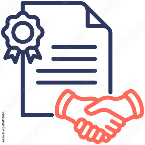 Legal Agreement Icon