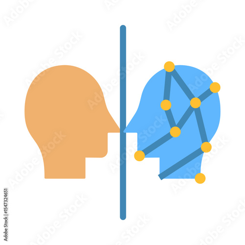 Digital Twin Icon