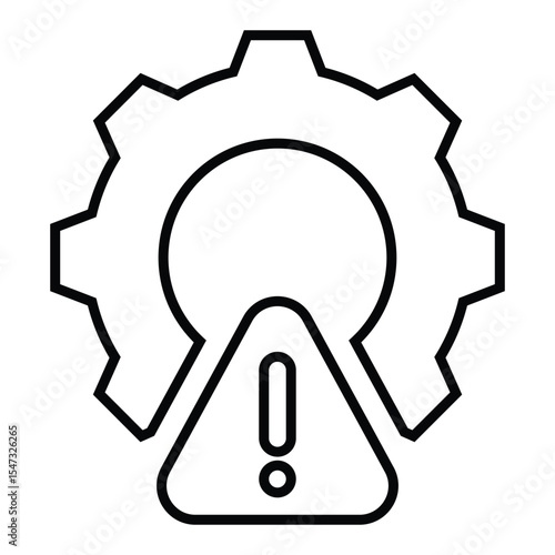 defect line icon design. defect thin black outline symbol vector illustration. editable stroke icon on transparent background.