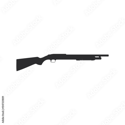 shotgun icon vector design in trendy style