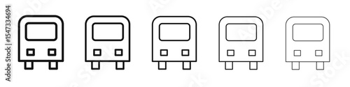 Magazines icon flat illustration set logo