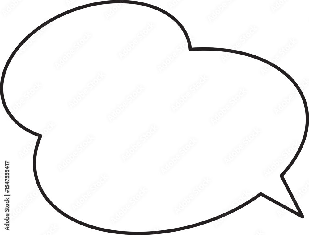 シンプルでおしゃれな吹き出し シンプルでおしゃれな吹き出し