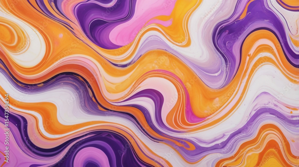 Obraz premium Marble acrylic seamless pattern, water texture, watercolor marble background. 