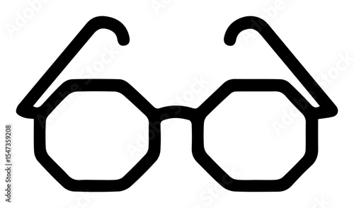 Outline Illustration of a Multifunctional Neck Gaiter Versatile Design