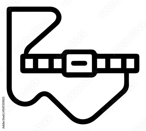 Stylish belt design perfect accessory modern fashion trend setter