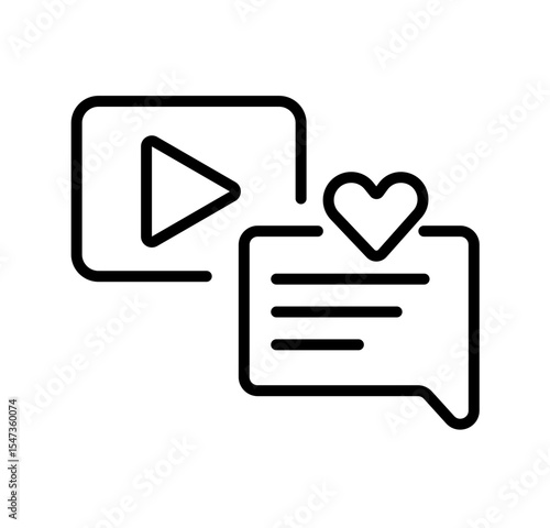 social media vector icon